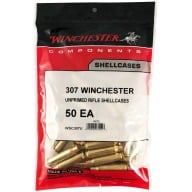 Winchester Brass 307 Winchester Unprimed Bag of 50