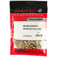 Winchester Brass 300 AAC Blackout Unprimed Bag of 100