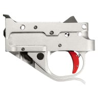 TIMNEY RUGER 10/22 NONADJ SILVER HOUSING, RED SHOE