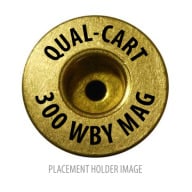 QUALITY CARTRIDGE BRASS 300 WEATHERBY MAG UNPRIMED 20/BAG