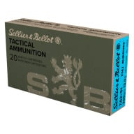 SELLIER & BELLOT AMMO 7.62x51 200gr FMJ SUBSONIC 20/bx 25/cs