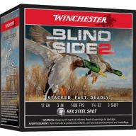 WINCHESTER BLIND SIDE 2 HEX 12ga 3in 1-3/8oz #3 25/b 10/c