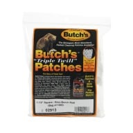 BUTCH'S TWILL PATCH 6MM BR 1.5" SQUARE 1000/BAG