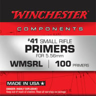 WINCHESTER PRIMER#41 SMALL RIFLE for 5.56 WMSRL 1000/BOX