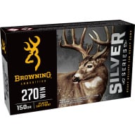 BROWNING AMMO 270 WINCHESTER 150gr SILVER SERIES 20/bx 10/cs