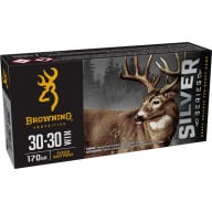 BROWNING AMMO 30-30 WINCHESTER 170gr SILVER SERIES 20/bx 10/cs