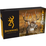 BROWNING AMMO 243 WINCHESTER 95gr MAXPOINT 20/bx 10/cs