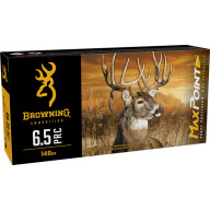 Product Name: BROWNING AMMO 6.5 PRC 140gr MAXPOINT 20/bx 10/cs