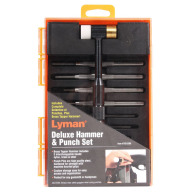 LYMAN DELUXE HAMMER & PUNCH SET