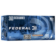 FEDERAL AMMO 360 BUCKHAMMER 200gr SP (P/S)20/bx 10/cs