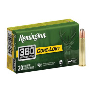 Product Name: REMINGTON AMMO 360 BUCKHAMMER 180gr CORE-LOKT 20/b 10/c
