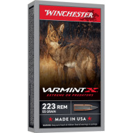 Product Name: WINCHESTER AMMO 223 VARMINT-X XP 55gr 20/bx 10/cs