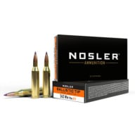 NOSLER AMMO 243 WINCHESTER 70gr BT SP 20/bx 10/cs