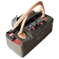 Product Name: GPS SHOTGUN SHELL TOTE HOLDS 6 BOXES - OLIVE