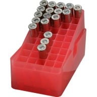 Product Name: MTM PISTOL SLIP-TOP 50rd 38S-357M/CLEAR-RED 24/CS