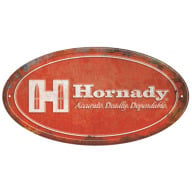 Product Name: HORNADY OVAL TIN SIGN 18"x12"