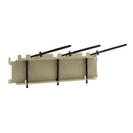 Product Name: HORNADY SECURITY SQUARE-LOK MULTI-PISTOL PEG RACK