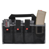 Product Name: GPS AR MAGAZINE TOTE HOLDS 8 MAGAZINES BLACK