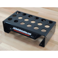 INLINE FABRICATION BENCHTP SERIES 7/8"DIE STORAGE RACK-BLK