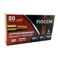Product Name: FIOCCHI AMMO 7mm PRC 150gr TTSX HYP HUNT 20/b 10/c