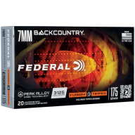 FEDERAL AMMO 7mm BC 175gr FUSION TIPPED 20bx 10cs