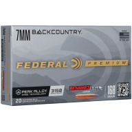 Product Name: Federal Ammo 7mm Backcountry 186gr Barnes LRX CPR Box of 20