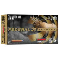 Product Name: FEDERAL AMMO 7MM REMINGTON MAG 145gr BARNES LRX 20bx 10c