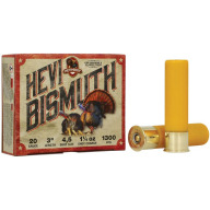 Product Name: HEVI-SHOT 20ga BISMUTH 3" 1-1/4oz #4 & #5 5bx 10cs