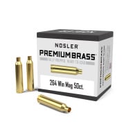 Nosler Brass 264 Winchester Mag Unprimed Box of 50