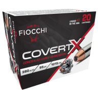 Product Name: FIOCCHI AMMO 380 ACP 95gr JHP COVERT X 20/b 10/c