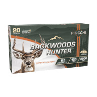 Product Name: FIOCCHI AMMO 6.5mm CREEDMOOR 120gr COPPER HP 20/b 10/c