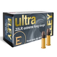 ELEY AMMO 22LR 40gr LDRN ULTRA ELR 50/bx 100/cs