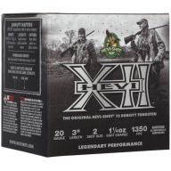 Product Name: HEVI-SHOT 20ga HEVI-XII 3" 1-1/4oz #2 25/bx 4/cs