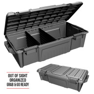 MTM TRUCK UNDERSEAT GEAR CRATE / BLACK 3/CS