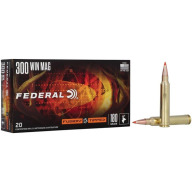 Product Name: FEDERAL AMMO 300 WINCHESTER MAG 180g FUSION TIPPED 20bx 10cs