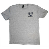 GRAF & SONS T-SHIRT GRAY U.S.A. 250yrs XX-LARGE
