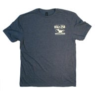 Product Name: GRAF & SONS T-SHIRT NAVY U.S.A. 250yrs MEDIUM