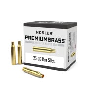 Nosler Brass 25-06 Remington Unprimed Box of 50
