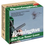 REMINGTON GUN CLUB 20ga 2.5dram 7/8oz 1200fps #7.5 250/cs