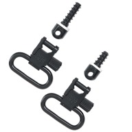Product Name: UM SWIVEL QD-115-RGS 1" BLACK WOOD SCREW TYPE