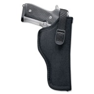 UNCLE MIKES HIP HOLSTER BLK 3.5-5" SINGLE ACTION REV. LEFT