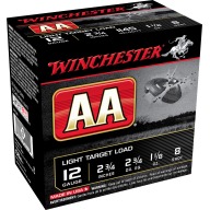 Product Name: WINCHESTER AA 12ga 2.75d 1-1/8oz 1145fps #8.5 250/cs