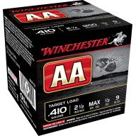Product Name: WINCHESTER AA 410ga MAXdram .5oz 1200fps #9 250/cs