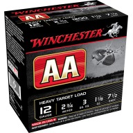 Product Name: WINCHESTER AA 12ga 2.75dram 1oz 1180fps #8.5 250/cs