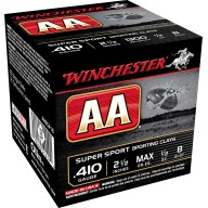 Product Name: WINCHESTER AA 410ga S.C. 1/2oz 1300fps #8 2.5" 250/cs
