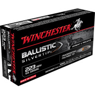 WINCHESTER AMMO 223 REMINGTON 55gr BALLISTIC ST 20/bx 10/cs
