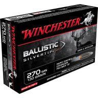 WINCHESTER AMMO 270 WINCHESTER 130gr BALLISTIC ST 20/bx 10/cs