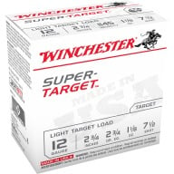 WINCHESTER SUPER-TGT 12ga 2.75d 1-1/8 #7.5 250/cs