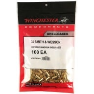 Winchester Brass 32 S&W Short Unprimed Bag of 100
