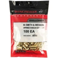 Winchester Brass 44 Special Unprimed Bag of 100